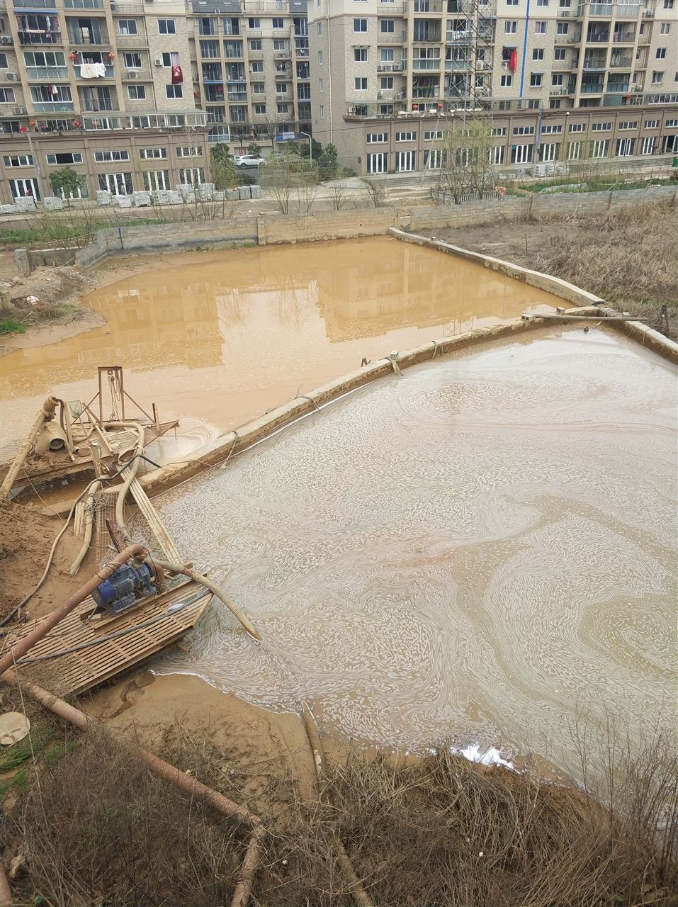 临安沉淀池淤泥清理-厂区废水池淤泥清淤
